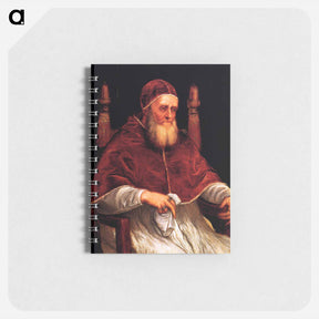 アートメモ帳-Portrait of Pope Julius II - ティツィアーノ ヴェチェッリオ Memo.