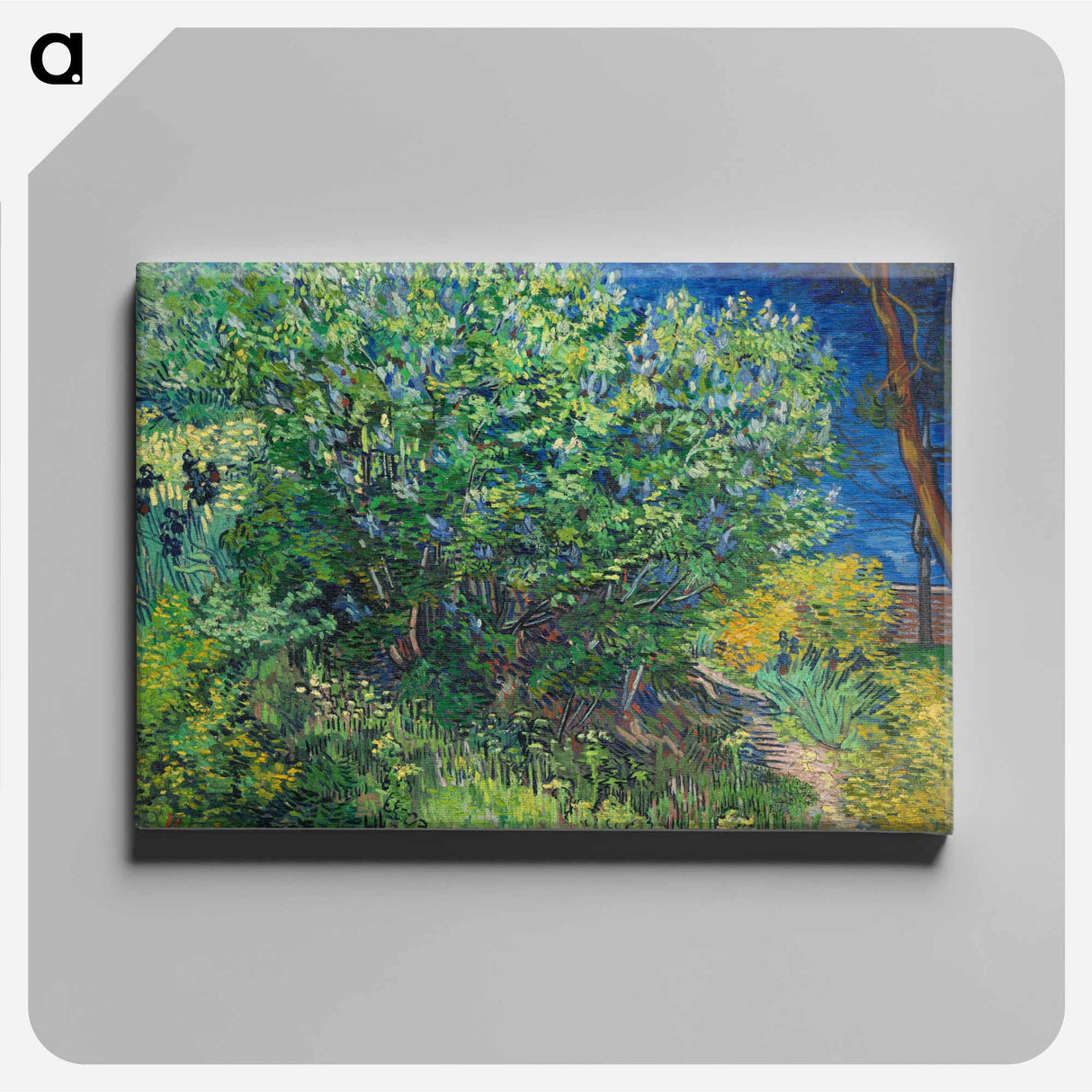 Lilac Bush - Vincent van Gogh Canvas.