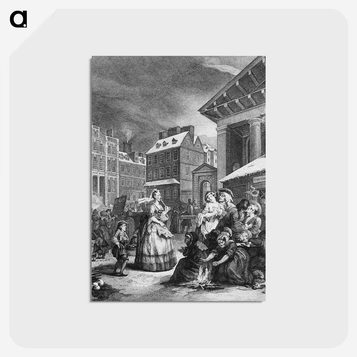 2-42_William-Hogarth_postcard