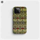 Woven Fabric: Tulip and Rose - William Morris Phone Case.