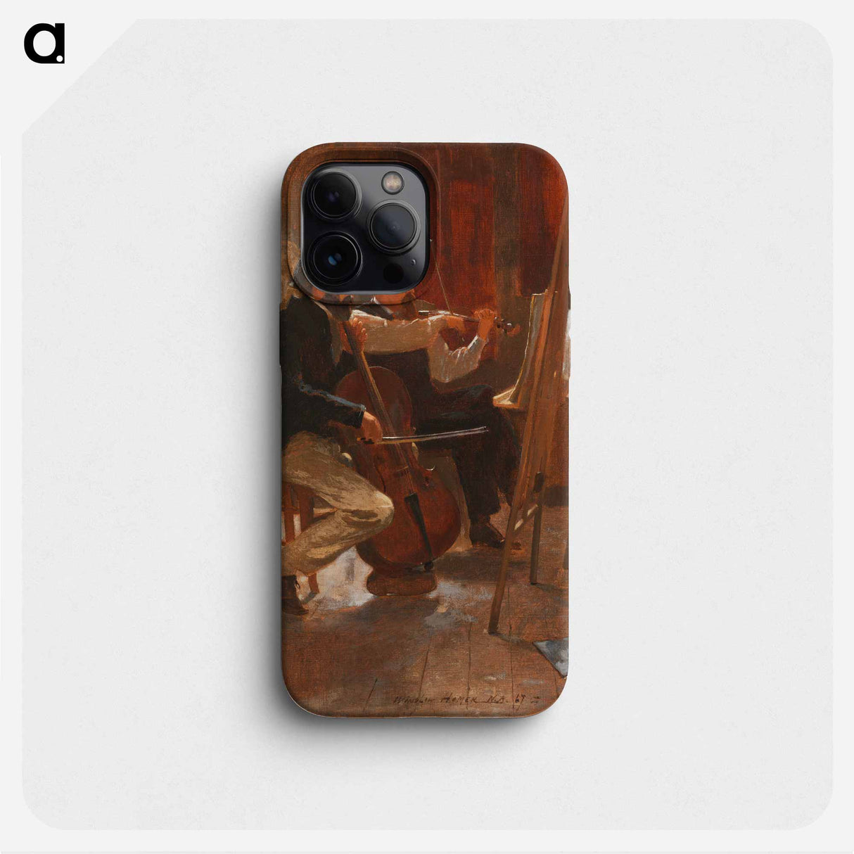 The Studio - Winslow Homer Phone Case.