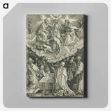 Assumption and Coronation of the Virgin - アルブレヒト デューラー Canvas.