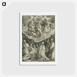 アートポストカード-Assumption and Coronation of the Virgin - アルブレヒト デューラー Postcard.