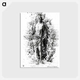 Christ - アンドレア マンテーニャ Postcard.