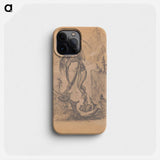 Over the abyss - アーノルド ピーター ワイズ クビンチャン Phone Case.
