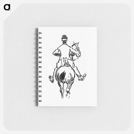 アートメモ帳-Rear View of Horseman
 - 大英図書館 Memo.