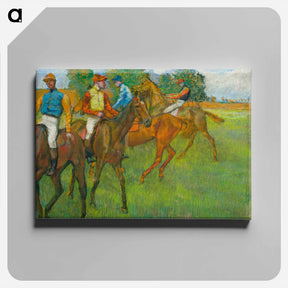 アートパネル-Before the Race
 - クリーブランド美術館 Canvas.