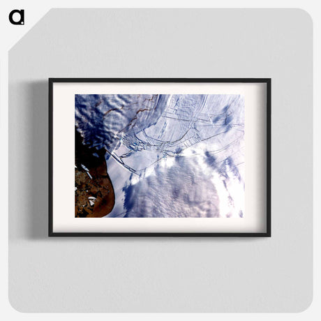 アートポスター-Wilkins Ice Shelf, Antarctic Peninsula
 - 上空からの地球 Poster.