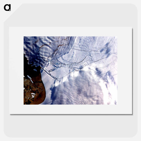 アートポスター-Wilkins Ice Shelf, Antarctic Peninsula
 - 上空からの地球 Poster.