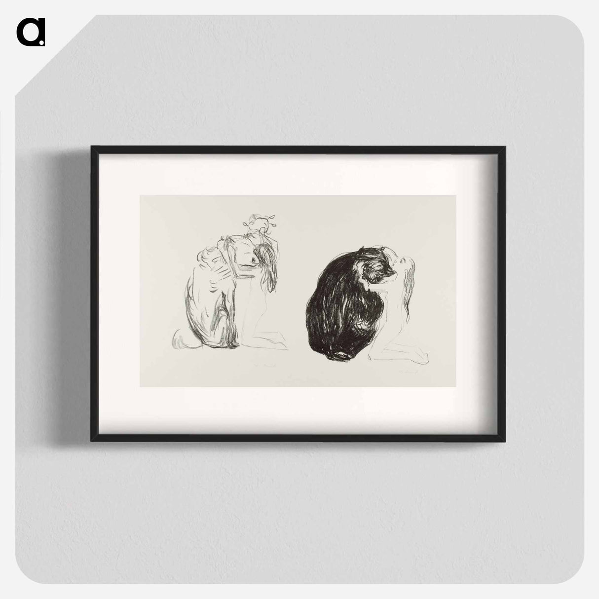 The Bear - エドヴァルド ムンク Poster.