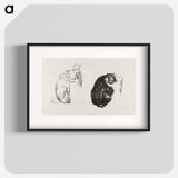 The Bear - エドヴァルド ムンク Poster.