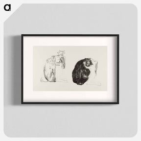 アートポスター-The Bear - エドヴァルド ムンク Poster.