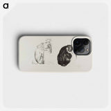 The Bear - Edvard Munch Phone Case.