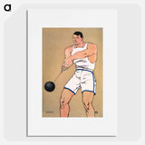 Hammer thrower - Edward Penfield Poster.