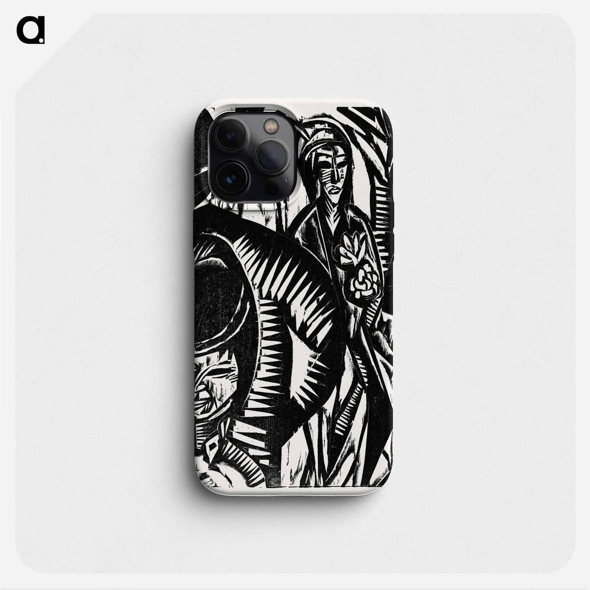 Street Scene After the Rain - エルンスト ルートヴィヒ キルヒナー Phone Case.