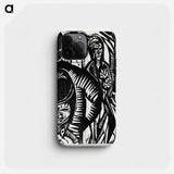 Street Scene After the Rain - エルンスト ルートヴィヒ キルヒナー Phone Case.