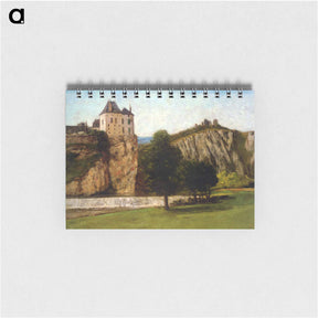 アートメモ帳-Le Chateau de Thoraise - ギュスターヴ クールベ Memo.