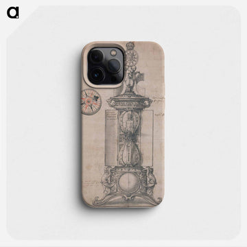 Design for Anthony Denny's Clocksalt - ハンス ホルバイン Phone Case.
