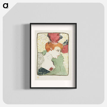 Bust of Mademoiselle Lender - アンリ ド トゥールーズ ロートレック Poster.