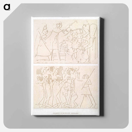 アートパネル-Funerary Bas-Reliefs
 - エジプト美術史 Canvas.