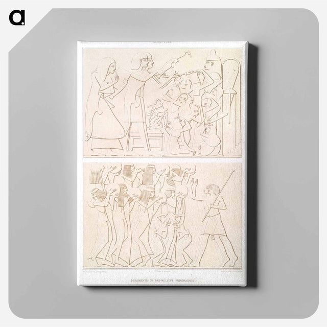 アートパネル-Funerary Bas-Reliefs
 - エジプト美術史 Canvas.