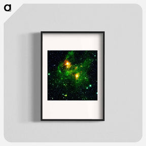 アートポスター-GLIMPSE360: Green Mist Illuminated
 - ハッブル画像 Poster.