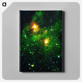 アートパネル-GLIMPSE360: Green Mist Illuminated
 - ハッブル画像 Canvas.