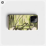 Grasshopper - Julie de Graag Phone Case.