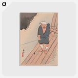 アートポストカード-Boatman - 神坂 雪佳 Postcard.