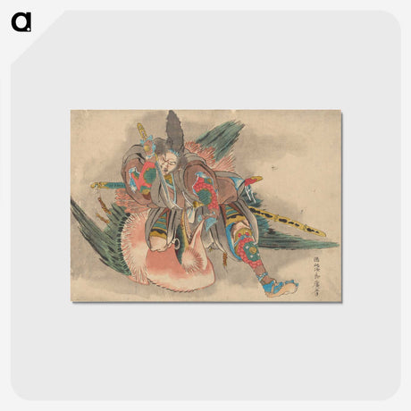 2-43_Katsushika-Hokusai_postcard