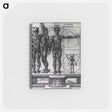 アートメモ帳-Myologic Plate of Three Muscle Manikins
 - 国立医学図書館 Memo.