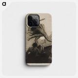 Cain and Abel - Odilon Redon Phone Case.