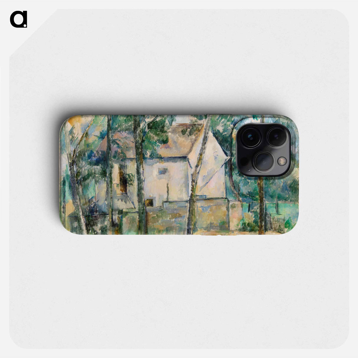 House and Trees - Paul Cezanne Phone Case.