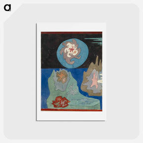 アートポストカード-In the land of precious stones
 - パウル クレー Postcard.