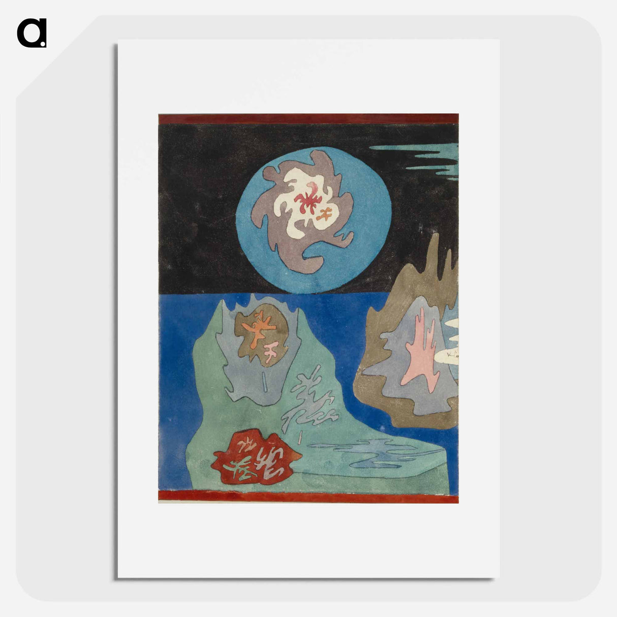 In the land of precious stones
 - パウル クレー Poster.