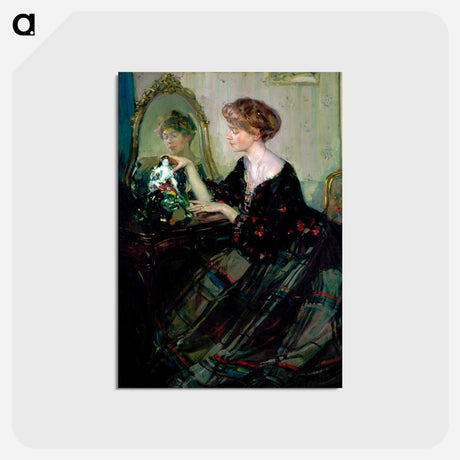 アートポストカード-The Chinese Statuette
 - セントルイス美術館 Postcard.