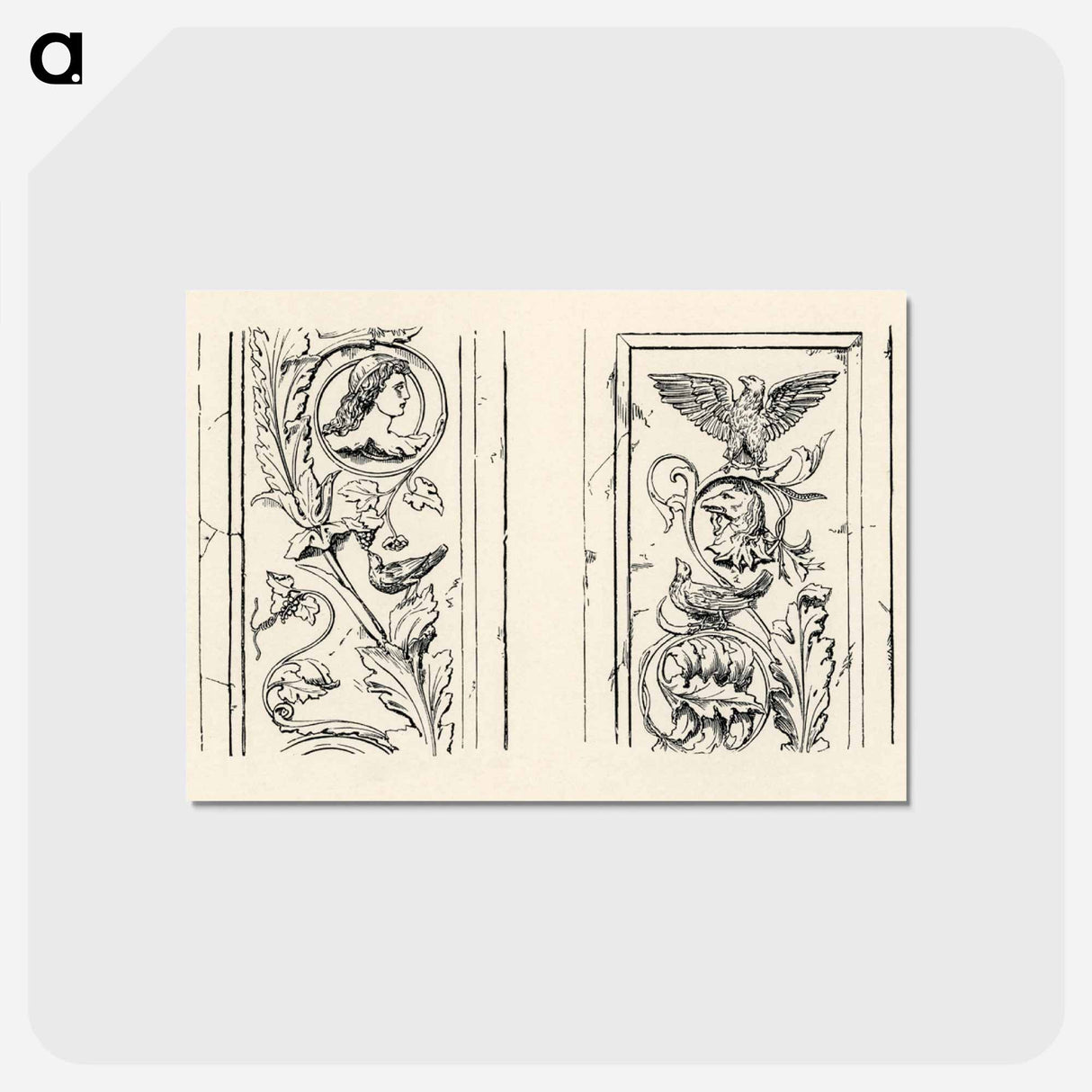 アートポストカード-Ornament
 - 装飾の文法 Postcard.