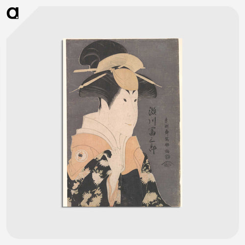 二代目瀬川富三郎の宿木 - 東洲斎 写楽 Postcard.