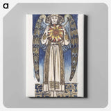 Day- Angel Holding a Sun - William Morris Canvas.