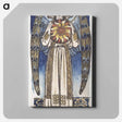 アートパネル-Day- Angel Holding a Sun - ウィリアム モリス Canvas.