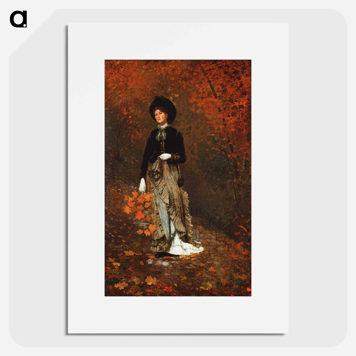 Autumn - Winslow Homer Poster.