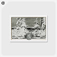 アートポストカード-Closing vignette from the poem the ensign’s greeting - アルバート エーデルフェルト Postcard.