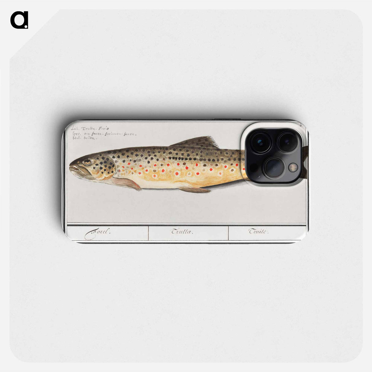 Trout - アンセルムス ボエティウス デ ブート Phone Case.