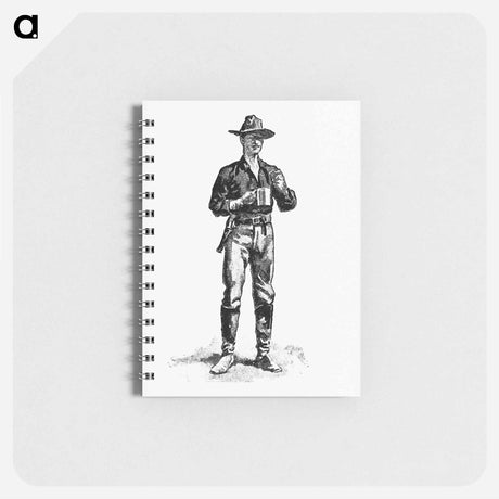 アートメモ帳-Cowboy from The West From A Car-Window
 - 大英図書館 Memo.