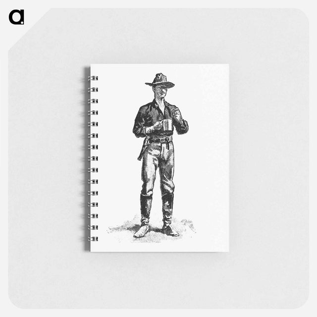 アートメモ帳-Cowboy from The West From A Car-Window
 - 大英図書館 Memo.