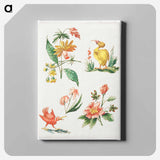 アートパネル-Floral Designs with Two Birds
 - クリーブランド美術館 Canvas.