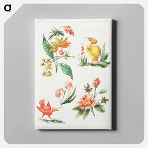 アートパネル-Floral Designs with Two Birds
 - クリーブランド美術館 Canvas.