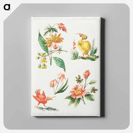 アートパネル-Floral Designs with Two Birds
 - クリーブランド美術館 Canvas.