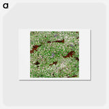 アートポストカード-Chateaubriant, France, From NASA Data
 - 上空からの地球 Postcard.