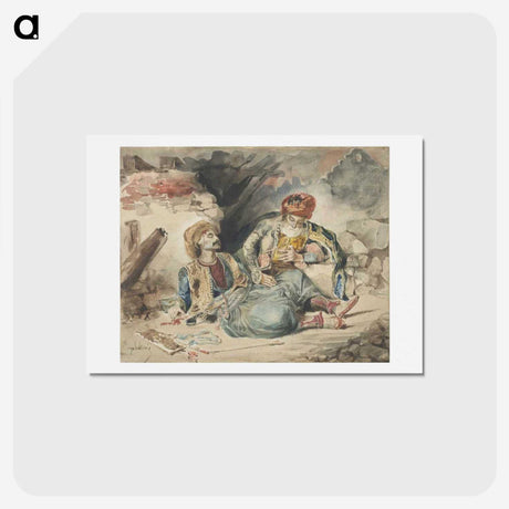 2-44_Eugene-Delacroix_hagaki